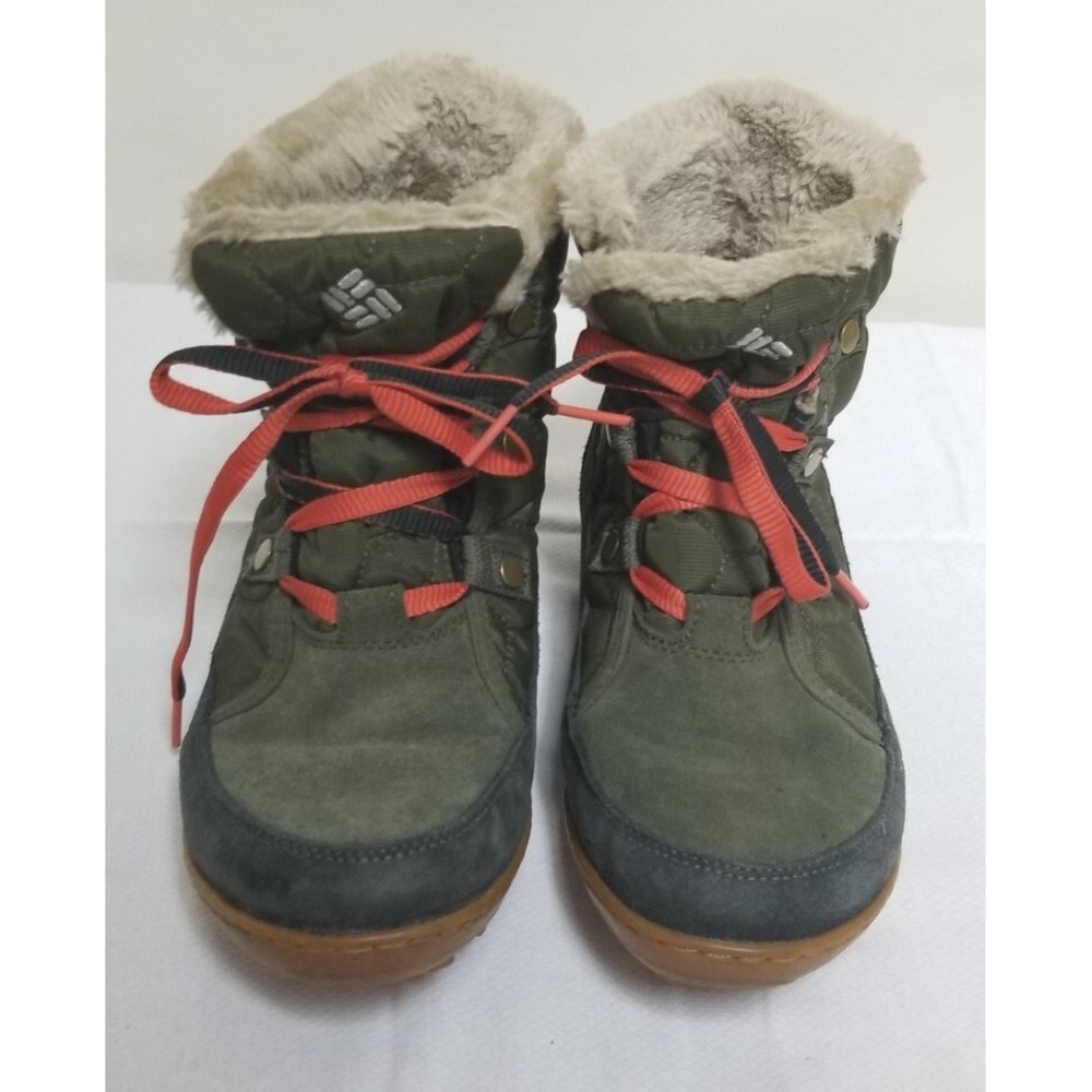 Columbia Powder Summit Shorty Omni Grip Winter Boots Women's 6 *Excellent*